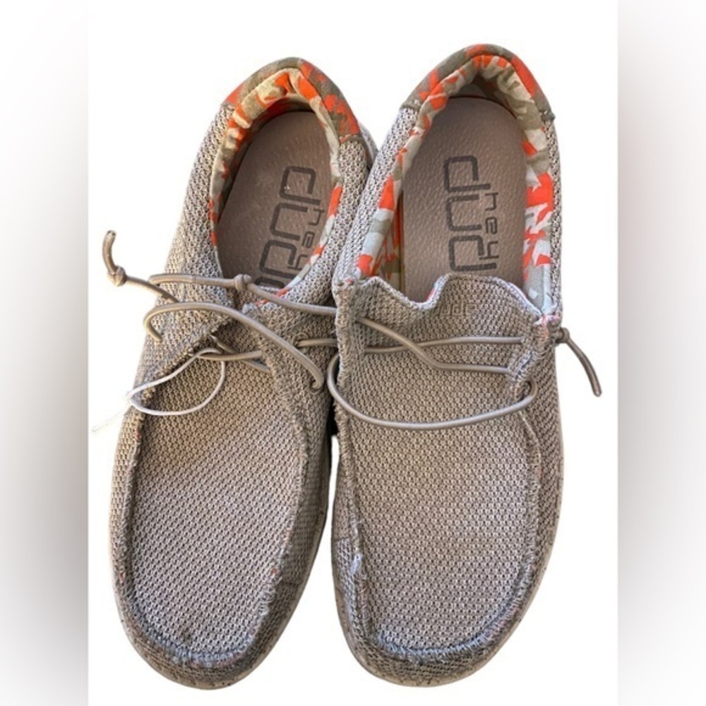 Hey Dude Wally Youth Sox Tan EU 37 US Y5 - L6